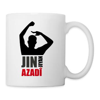 Jin Jiyan Azadi - Tasse - Weiß - Rechts