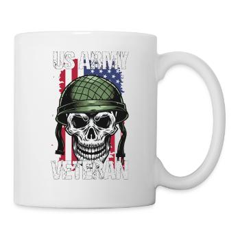 US Armee Soldat Flagge Geschenk - Tasse - Weiß - Rechts
