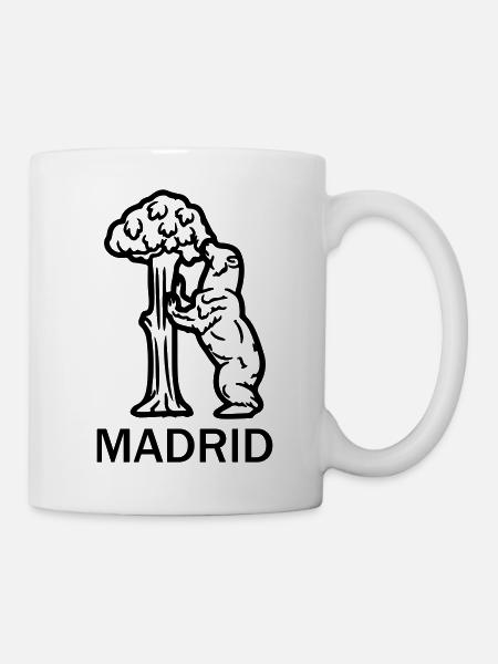 Logo de Madrid - Mug blanc - blanc