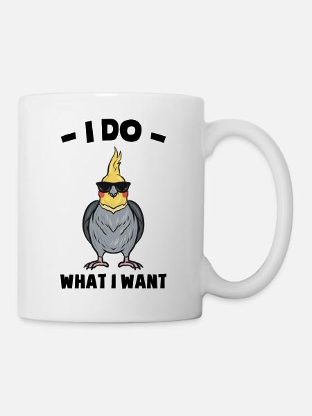 Calopsitte - Mug blanc - blanc