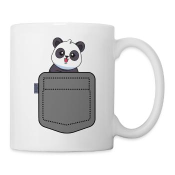 Panda in your pocket - Mug - white - Right