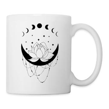 Lotus - Tasse - Weiß - Rechts