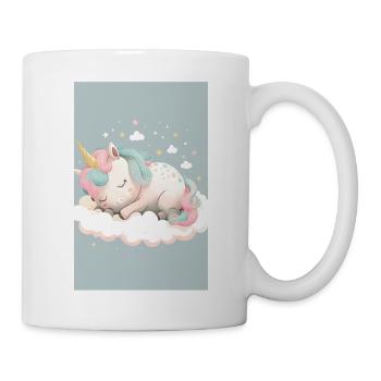 Bébé licorne - Mug blanc - blanc - Droite