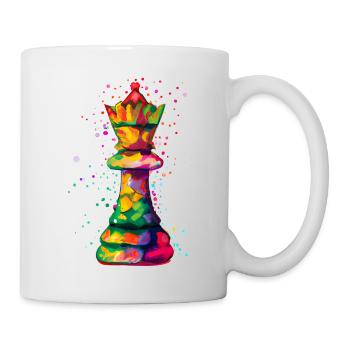 Art Chess Piece Kings - Mug blanc - blanc - Droite