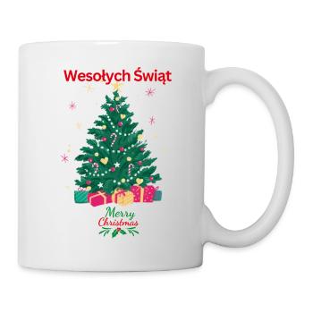 Wesołych Świąt Merry Christmas T-Shirt - Mug - white - Right