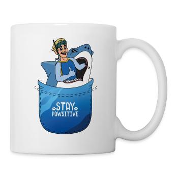 Hungry Shark - Mug - white - Right