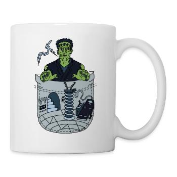Franken-Stein - Tasse - Weiß - Rechts