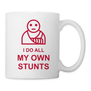 Toutes mes propres cascades - Mug blanc - blanc - Droite