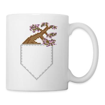 BONSAI2 DE POCHE - Mug blanc - blanc - Droite