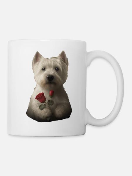 Westie Valentine's Day - Mug - white