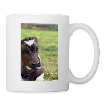 Kuh - Tasse - Weiß - Rechts