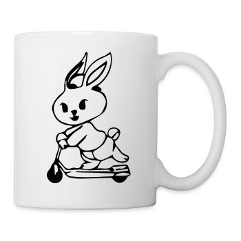 E-Scooter E-Roller Scooter - Mug blanc - blanc - Droite