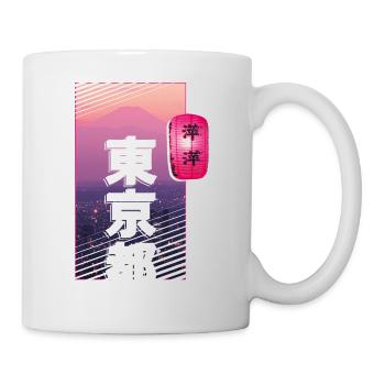 TOKIO, JAPAN - Tasse - Weiß - Rechts