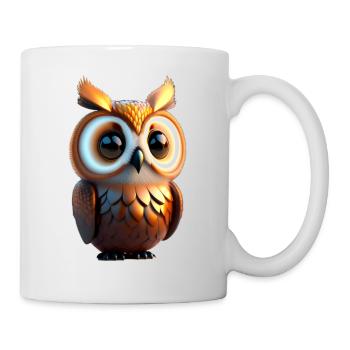 Euer kleiner großäugiger Freund - Tasse - Weiß - Rechts