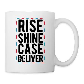 Briefträger Und Paket-Zusteller Für Postboten - Tasse - Weiß - Rechts