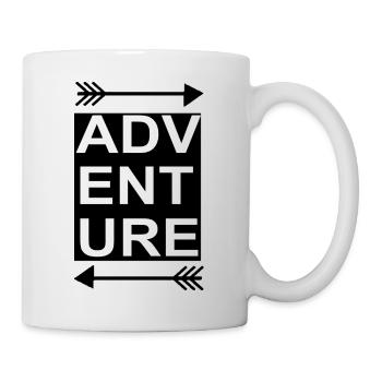 Adventure Travel Hiking Mountain - Mug - white - Right
