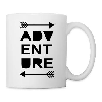 Adventure Travel Hiking Mountain - Mug - white - Right