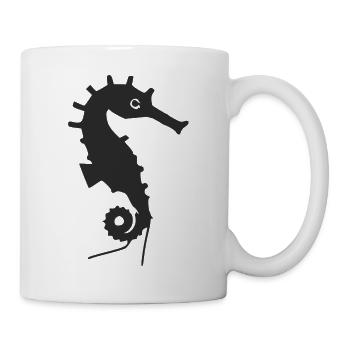 Fako the seahorse - Mug - white - Right
