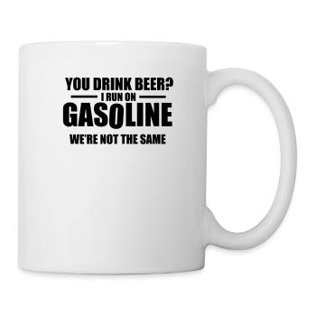 Tshirt pour Carguys / Mécanicien - Mug blanc - blanc - Droite