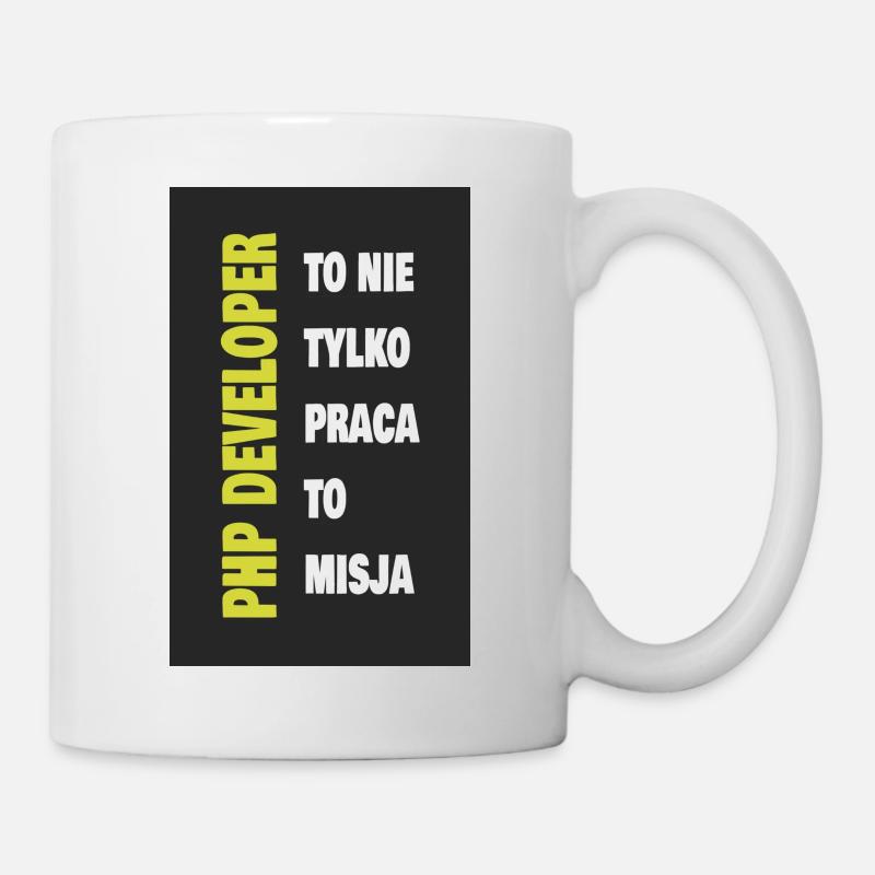 PHP Entwickler - Tasse - Weiß