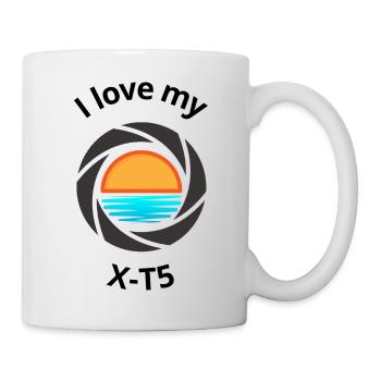 I love my XT - Mug blanc - blanc - Droite
