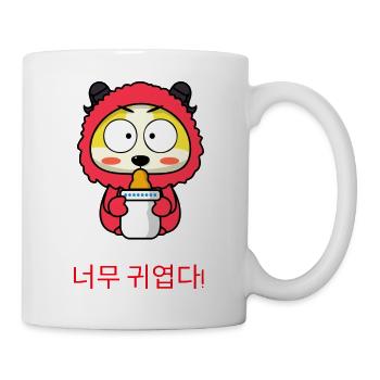 Korean Cutie - Mug blanc - blanc - Droite
