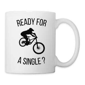 Ready for a single? - Mug blanc - blanc - Droite