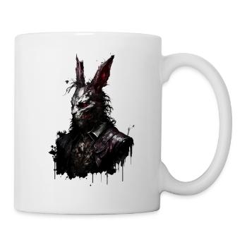 Undead Easter with suit - Mug - white - Right