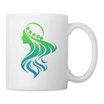 Mode trendy cool vogue girly style frauen girl - Tasse - Weiß - Rechts