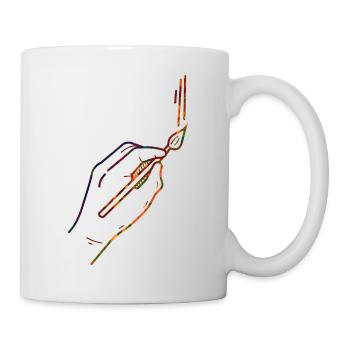 Maler Zeichner für Künstler - Tasse - Weiß - Rechts