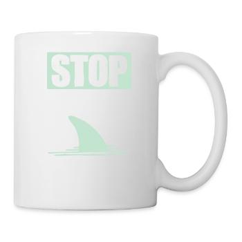 Animal welfare Sharks - Mug - white - Right