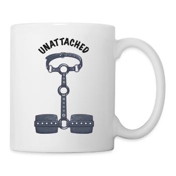 unattached cadeau célibataire - Mug blanc - blanc - Droite