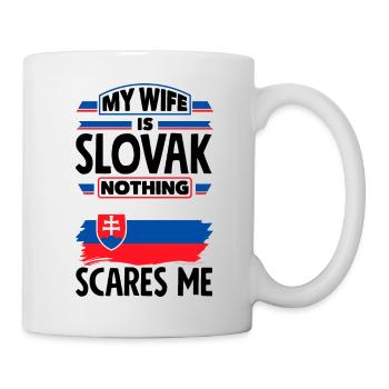 Slovak Slovakia Slovak Flag Quote - Mug - white - Right