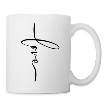 Love You Forever Family lover - Tasse - Weiß - Rechts