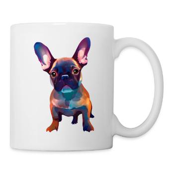 Bulldog dog dog owner dogs dog owner - Mug - white - Right