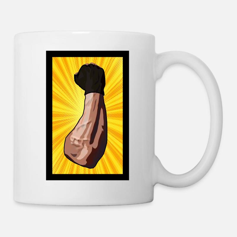 Black Power - Mug blanc - blanc