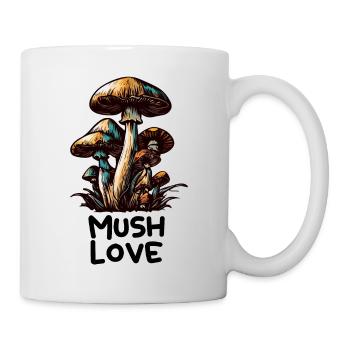 PILZ. MUSH LIEBE - Tasse - Weiß - Rechts