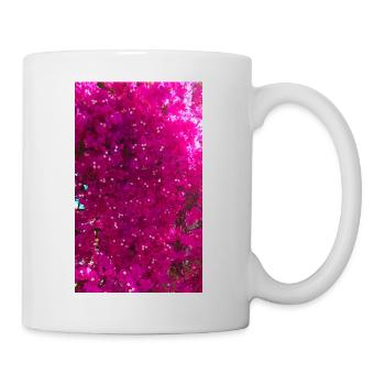 Bougainvilliers bel arbre - Mug blanc - blanc - Droite