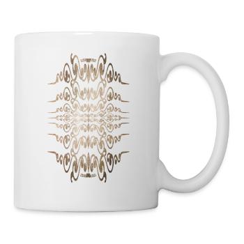 Résumé n° 67 coloré - Mug blanc - blanc - Droite