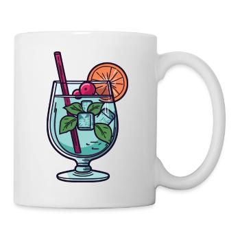 Cocktail - Mug blanc - blanc - Droite