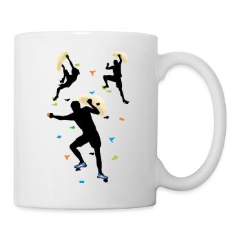 Bloc, Sports, Escalade, Athlètes - Mug blanc - blanc - Droite