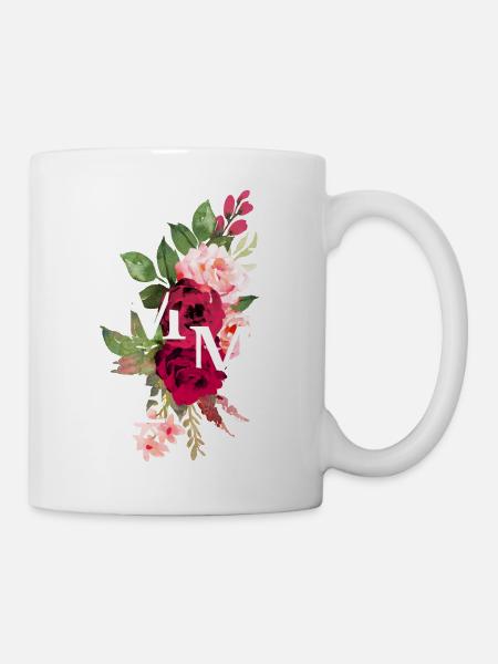 Sommerblume - Tasse - Weiß
