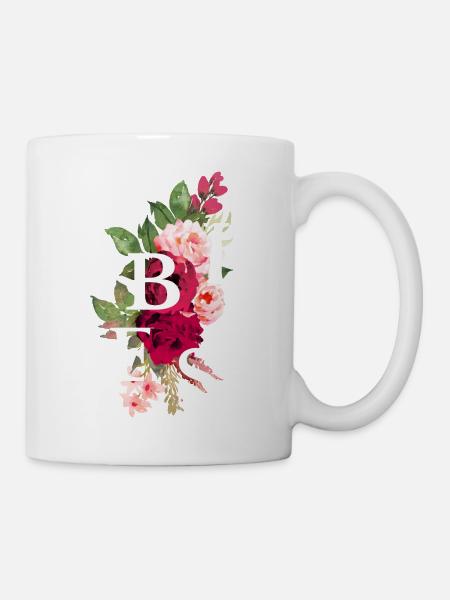 Vibes flowers - Mug - white