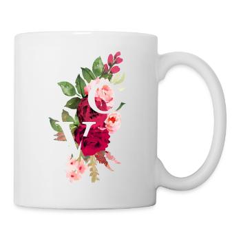 Love flowers - Mug - white - Right