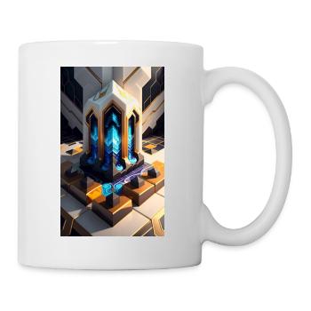 Modèles galactiques - Mug blanc - blanc - Droite