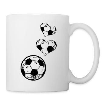 Fußball Soccer - Mug - white - Right
