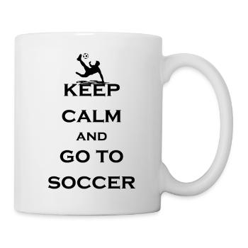 Fußball Soccer - Mug - white - Right