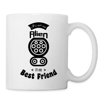 It is not an alien - Tasse - Weiß - Rechts