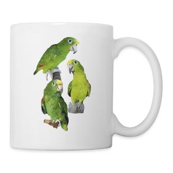 Le perroquet royal amazonien - Mug blanc - blanc - Droite