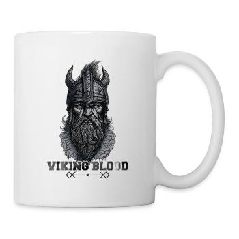 Wikingerblut, Odin Nordischer Gott erwartet uns in Walhalla - Tasse - Weiß - Rechts